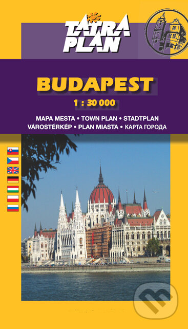 Budapest 1:30 000 (TATRAPLAN). TATRAPLAN Budapest 1:30 000 (TATRAPLAN). TATRAPLAN