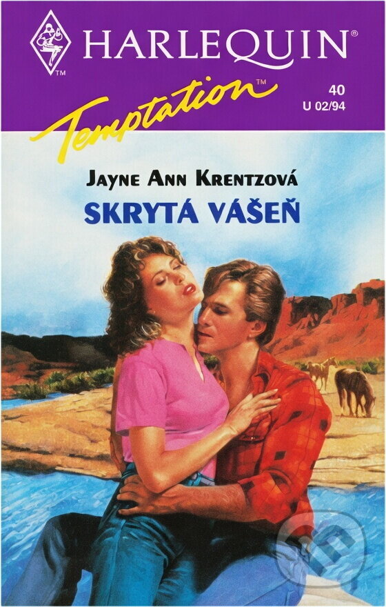 Kniha: Skrytá vášeň (Jayne Ann Krentz). Harlequin, 1993 Kniha: Skrytá vášeň (Jayne Ann Krentz). Harlequin, 1993
