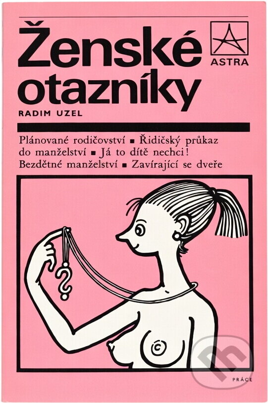 Kniha: Ženské otazníky (Radim Uzel). Práce, 1987 Kniha: Ženské otazníky (Radim Uzel). Práce, 1987