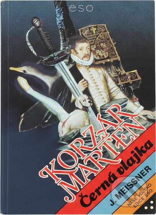 Kniha: Korzár Marten (Janusz Meissner). Naše vojsko, 1989 Kniha: Korzár Marten (Janusz Meissner). Naše vojsko, 1989