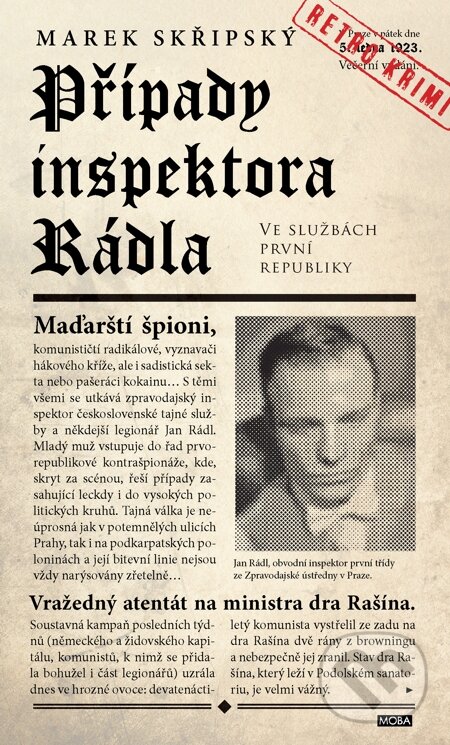 E-kniha: Případy inspektora Rádla (Marek Skřipský). Moba, 2015 E-kniha: Případy inspektora Rádla (Marek Skřipský). Moba, 2015