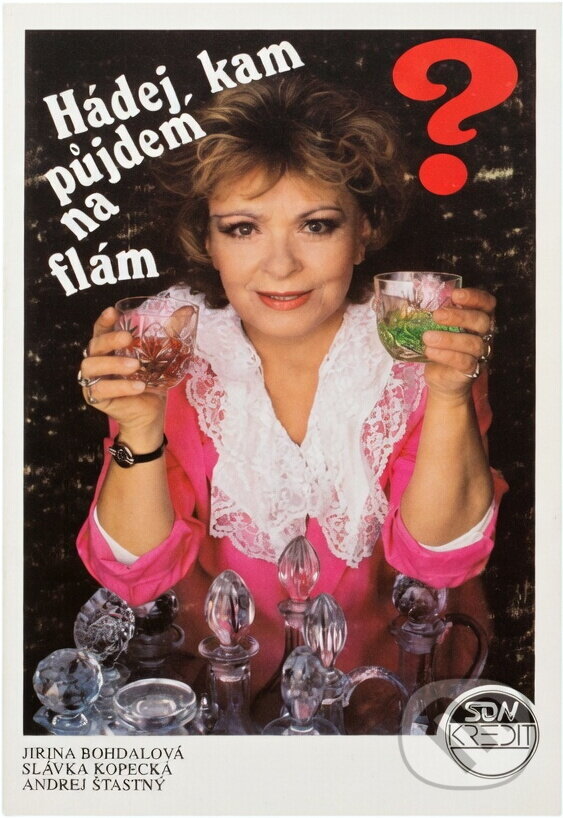 Kniha: Hádej, kam půjdem na flám? (Jiřina Bohdalová a Slávka Kopecká). , 1992 Kniha: Hádej, kam půjdem na flám? (Jiřina Bohdalová a Slávka Kopecká). , 1992