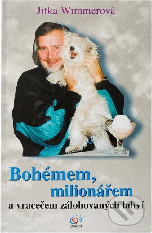Kniha: Bohémem, milionářem a vracečem zálohovaných lahví (Jitka Wimmerová). Granát, 2001 Kniha: Bohémem, milionářem a vracečem zálohovaných lahví (Jitka Wimmerová). Granát, 2001