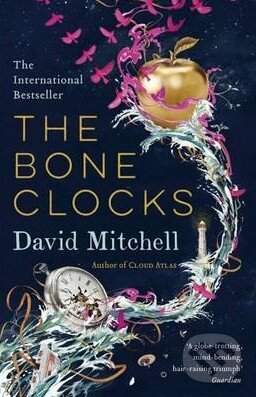 Kniha: The Bone Clocks (David Mitchell). Sceptre, 2015 Kniha: The Bone Clocks (David Mitchell). Sceptre, 2015