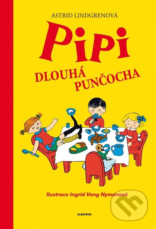 Kniha: Pipi Dlouhá punčocha (Astrid Lindgren). Albatros CZ, 2015 Kniha: Pipi Dlouhá punčocha (Astrid Lindgren). Albatros CZ, 2015