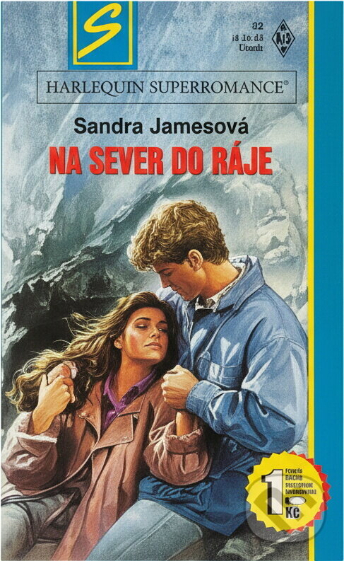 Kniha: Na sever od ráje (Sandra James). Harlequin, 1995 Kniha: Na sever od ráje (Sandra James). Harlequin, 1995
