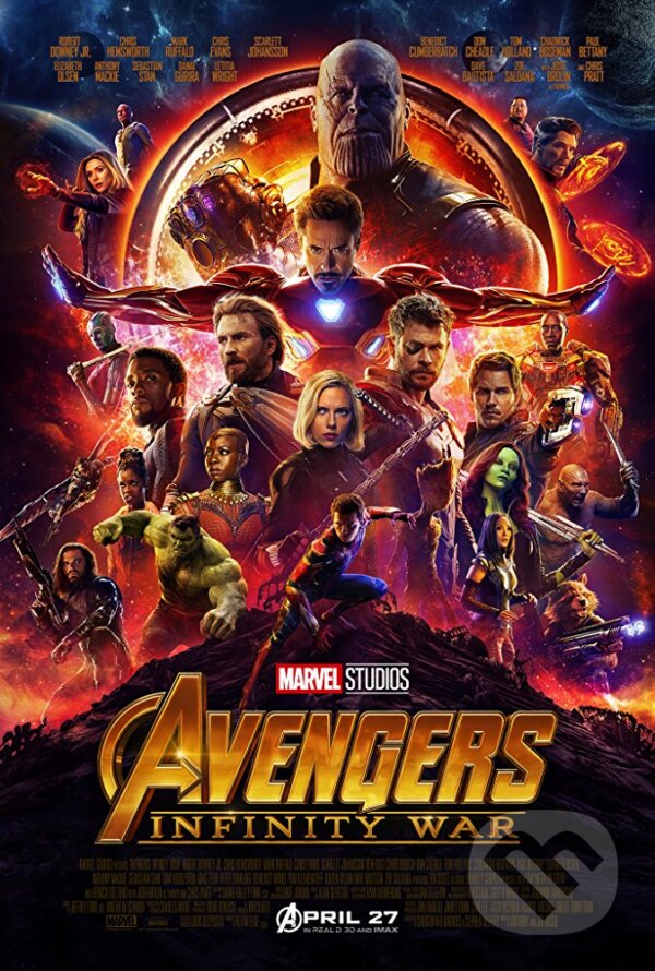 Film: Avengers: Infinity War (Anthony Russo a Joe Russo) (DVD). Magicbox, 2018 Film: Avengers: Infinity War (Anthony Russo a Joe Russo) (DVD). Magicbox, 2018