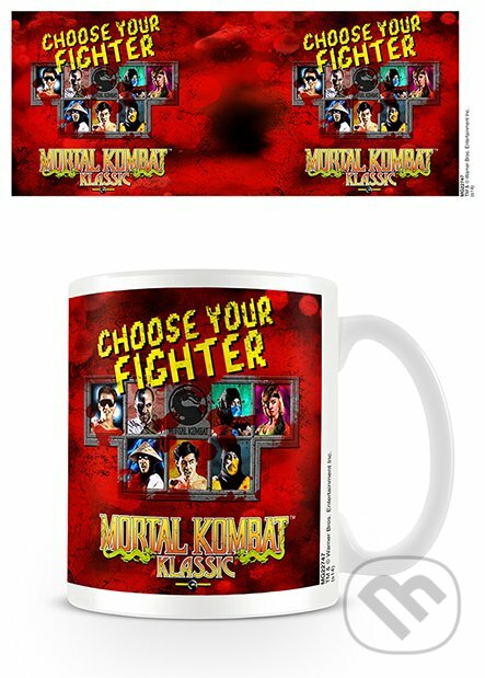 Hrnček Mortal Kombat (Choose Your Fighter), Cards & Collectibles, 2015