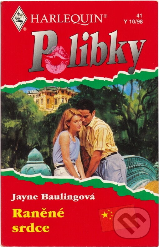 Kniha: Raněné srdce (Jayne Bauling). Harlequin, 1998 Kniha: Raněné srdce (Jayne Bauling). Harlequin, 1998