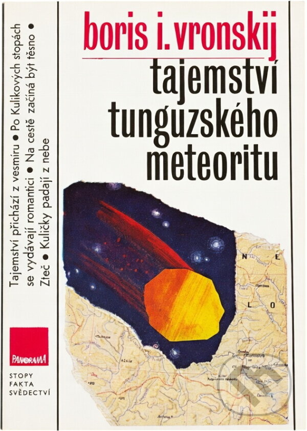 Kniha: Tajemství tunguzského meteoritu (Boris Ivanovič Vronskij). , 1982 Kniha: Tajemství tunguzského meteoritu (Boris Ivanovič Vronskij). , 1982