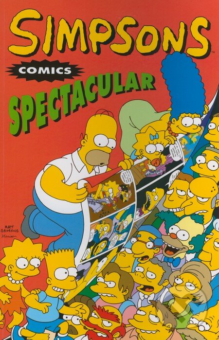 Kniha: Simpsons Comics Spectacular (Matt Groening). Titan Books, 1995 Kniha: Simpsons Comics Spectacular (Matt Groening). Titan Books, 1995