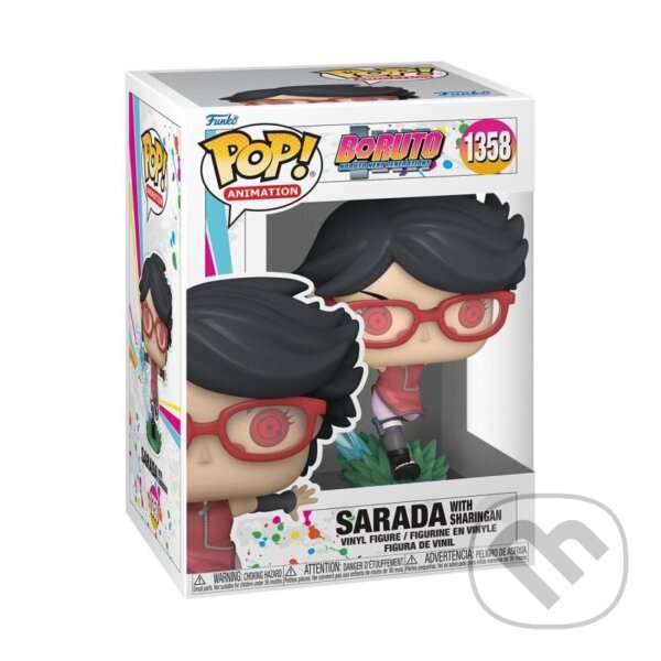 Funko POP Animation: Boruto - Sarada w/Sharingan (Funko). Funko, 2023 Funko POP Animation: Boruto - Sarada w/Sharingan (Funko). Funko, 2023