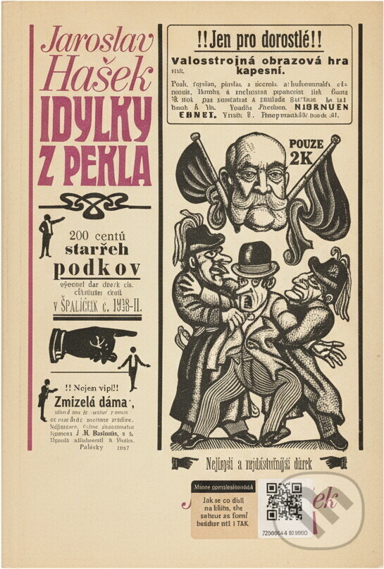 Kniha: Idylky z pekla (Jaroslav Hašek). Svoboda, 1974 Kniha: Idylky z pekla (Jaroslav Hašek). Svoboda, 1974