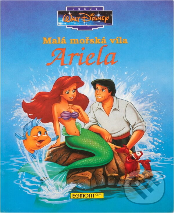 Kniha: Malá mořská víla Ariela (Walt Disney). , 1992 Kniha: Malá mořská víla Ariela (Walt Disney). , 1992