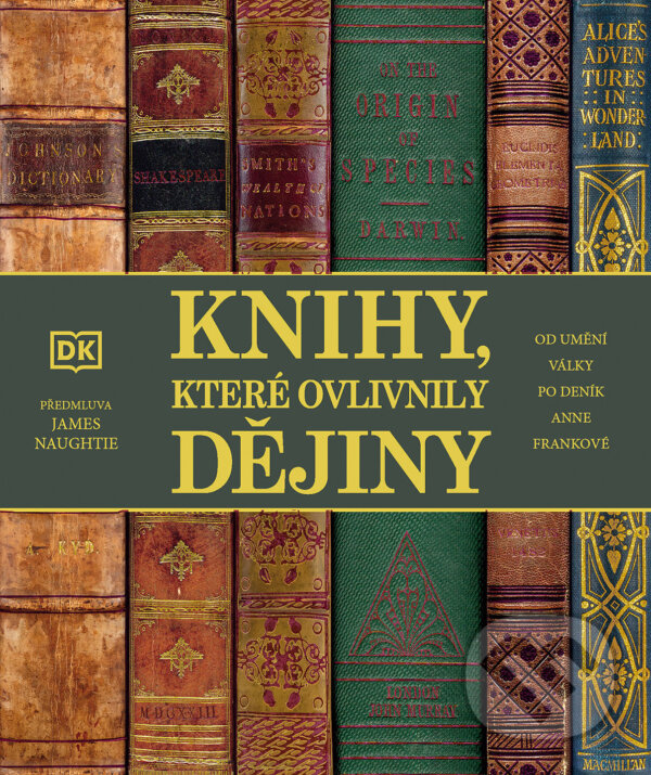 Kniha: Knihy, které ovlivnily dějiny (James Naughtie). Slovart CZ, 2023 Kniha: Knihy, které ovlivnily dějiny (James Naughtie). Slovart CZ, 2023
