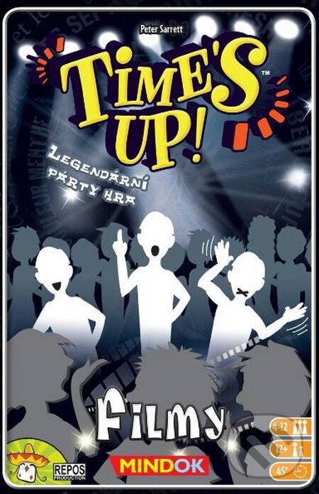Společenská hra: Timeʾs Up! Filmy (Mindok). Mindok, 2015 Společenská hra: Timeʾs Up! Filmy (Mindok). Mindok, 2015