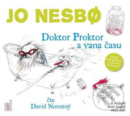 Audiokniha: Doktor Proktor a vana času (Jo Nesbo). OneHotBook, 2014 Audiokniha: Doktor Proktor a vana času (Jo Nesbo). OneHotBook, 2014