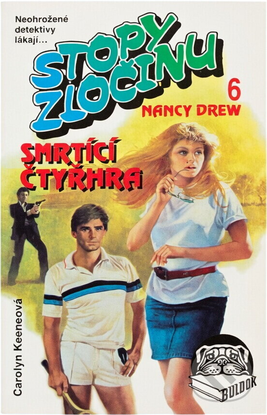 Kniha: Smrtící čtyřhra (Carolyn Keene). , 1993 Kniha: Smrtící čtyřhra (Carolyn Keene). , 1993