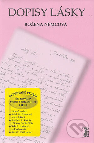 Kniha: Dopisy lásky (Božena Němcová). Carpe diem, 2004 Kniha: Dopisy lásky (Božena Němcová). Carpe diem, 2004