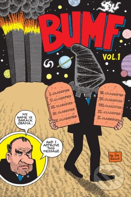 Kniha: Bumf (Joe Sacco). Jonathan Cape, 2014 Kniha: Bumf (Joe Sacco). Jonathan Cape, 2014
