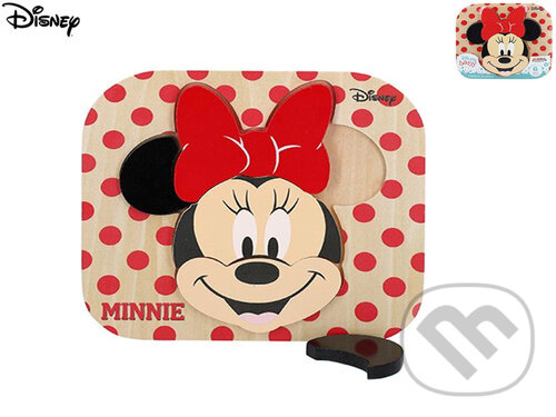 Puzzle: Minnie puzzle dřevěné (Mikrohračky). Mikrohračky, 2023 Puzzle: Minnie puzzle dřevěné (Mikrohračky). Mikrohračky, 2023