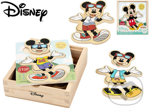 Puzzle: Obleč Mickeyho (Mikrohračky). Mikrohračky, 2023 Puzzle: Obleč Mickeyho (Mikrohračky). Mikrohračky, 2023
