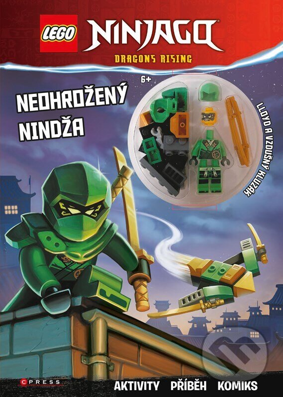 Kniha: LEGO® Ninjago Neohrožený nindža (Autorský kolektiv). CPRESS, 2023 Kniha: LEGO® Ninjago Neohrožený nindža (Autorský kolektiv). CPRESS, 2023