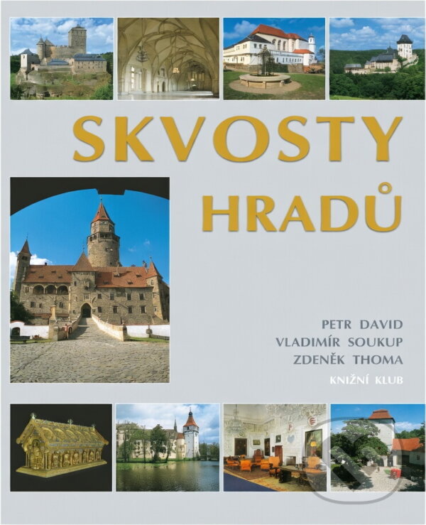Kniha: Skvosty hradů (Petr David a Vladimír Soukup). Knižní klub, 2007 Kniha: Skvosty hradů (Petr David a Vladimír Soukup). Knižní klub, 2007