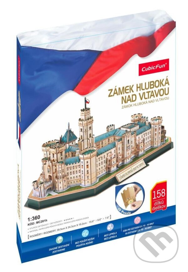 Puzzle: 3D Zámek Hluboká (EPEE). EPEE, 2023 Puzzle: 3D Zámek Hluboká (EPEE). EPEE, 2023