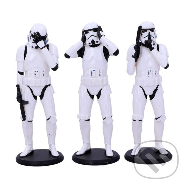 Figurky Star Wars - Three Wise Stormtroopers (3 ks) (Nemesis Now). Nemesis Now, 2023 Figurky Star Wars - Three Wise Stormtroopers (3 ks) (Nemesis Now). Nemesis Now, 2023