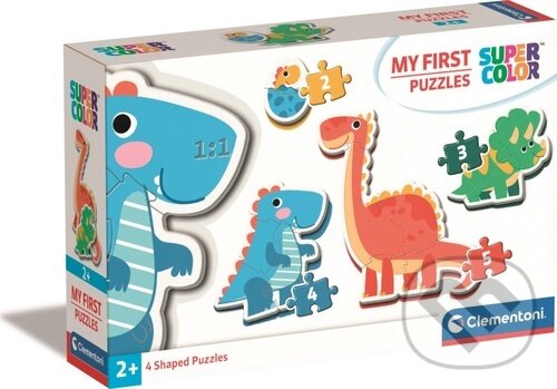 Puzzle: Moje první puzzle Dinosauři 4v1 (Clementoni). Clementoni, 2023 Puzzle: Moje první puzzle Dinosauři 4v1 (Clementoni). Clementoni, 2023