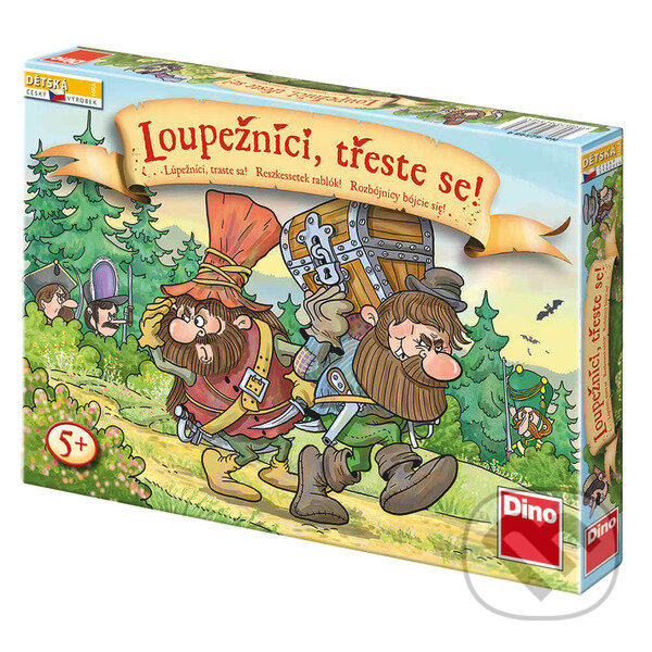 Společenská hra: Loupežníci třeste se! (Dino). Dino, 2015 Společenská hra: Loupežníci třeste se! (Dino). Dino, 2015