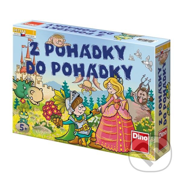 Společenská hra: Z pohádky do pohádky (Dino). Dino, 2015 Společenská hra: Z pohádky do pohádky (Dino). Dino, 2015