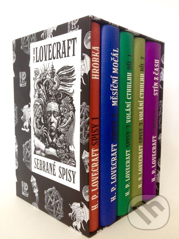 Kniha: Sebrané spisy H. P. Lovecrafta (BOX) (Howard Phillips Lovecraft). Kniha Zlín, 2023 Kniha: Sebrané spisy H. P. Lovecrafta (BOX) (Howard Phillips Lovecraft). Kniha Zlín, 2023