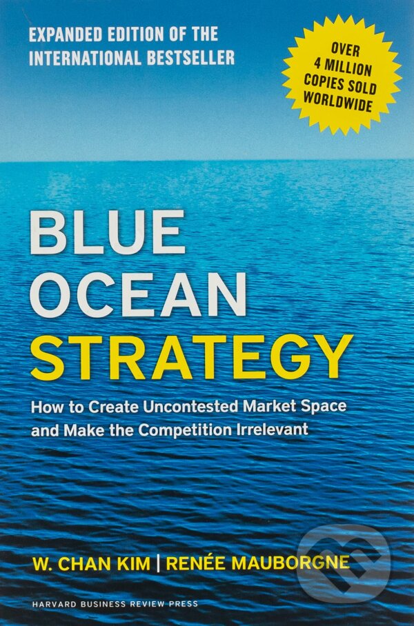 Kniha: Blue Ocean Strategy (Renée Mauborgne a W. Chan Kim). Harvard Business Press, 2015 Kniha: Blue Ocean Strategy (Renée Mauborgne a W. Chan Kim). Harvard Business Press, 2015