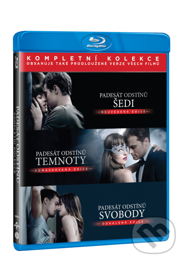 Film: Padesát odstínů kolekce 1.-3. (James Foley a Sam Taylor-Johnson) (Blu-ray). Magicbox, 2023 Film: Padesát odstínů kolekce 1.-3. (James Foley a Sam Taylor-Johnson) (Blu-ray). Magicbox, 2023