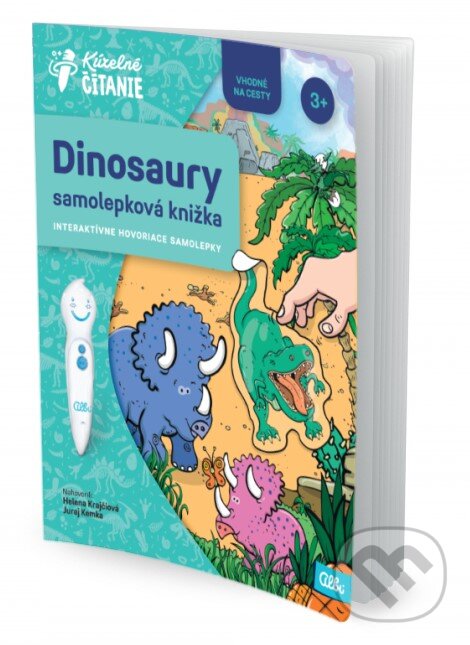 Kniha: Kúzelné čítanie: Samolepková knižka - Dinosaury (Albi). Albi, 2023 Kniha: Kúzelné čítanie: Samolepková knižka - Dinosaury (Albi). Albi, 2023