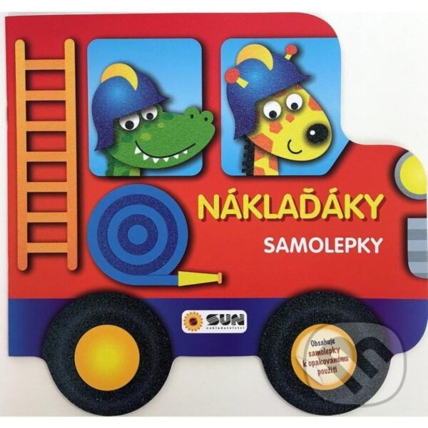 Kniha: Náklaďáky - samolepky (SUN). SUN, 2023 Kniha: Náklaďáky - samolepky (SUN). SUN, 2023
