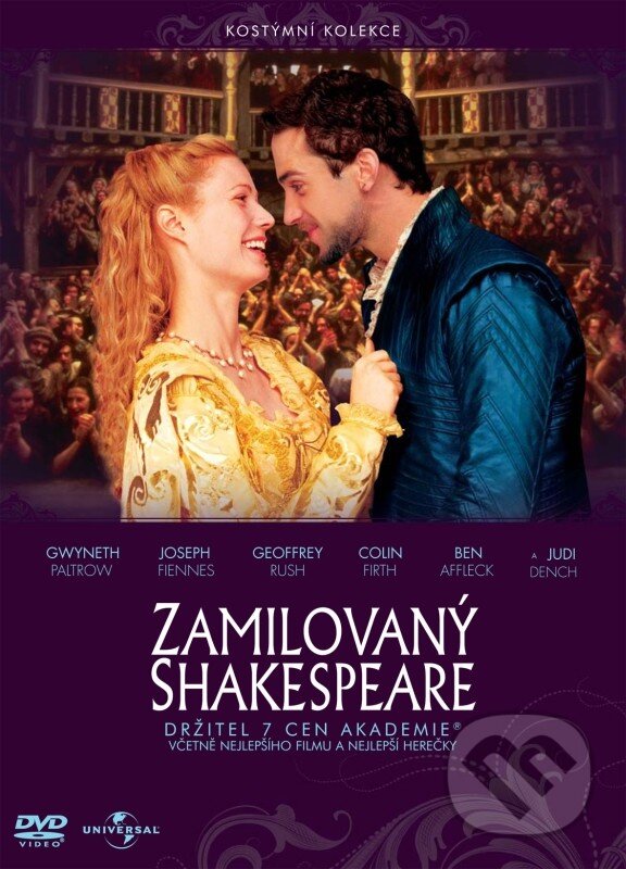 Film: Zamilovaný Shakespeare (John Madden) (DVD). Magicbox, 2023 Film: Zamilovaný Shakespeare (John Madden) (DVD). Magicbox, 2023