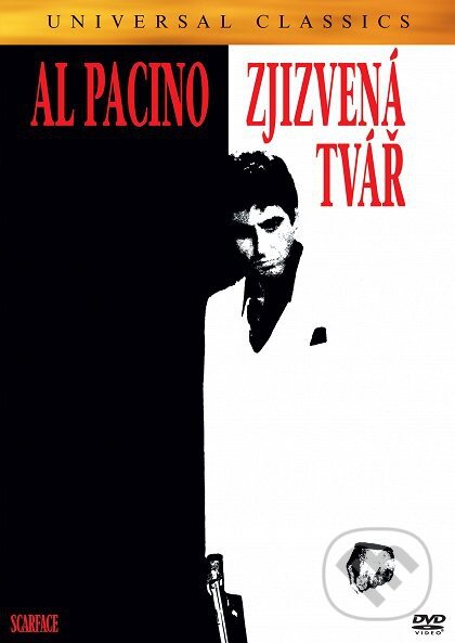 Film: Zjizvená tvář (Brian De Palma a Brian De Palm) (DVD). Magicbox, 2023 Film: Zjizvená tvář (Brian De Palma a Brian De Palm) (DVD). Magicbox, 2023