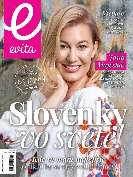 E-kniha: E-Evita magazín 09/2023 (MAFRA Slovakia). MAFRA Slovakia E-kniha: E-Evita magazín 09/2023 (MAFRA Slovakia). MAFRA Slovakia
