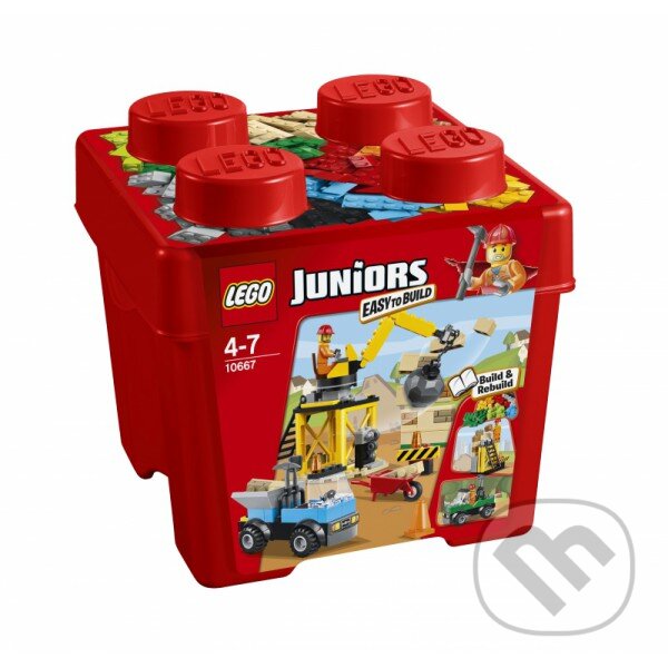Společenská hra: LEGO Juniors 10667 Stavba (LEGO). LEGO, 2015 Společenská hra: LEGO Juniors 10667 Stavba (LEGO). LEGO, 2015