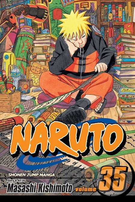 Kniha: Naruto, Vol. 35: The New Two (Masashi Kishimoto). Viz Media, 2009 Kniha: Naruto, Vol. 35: The New Two (Masashi Kishimoto). Viz Media, 2009