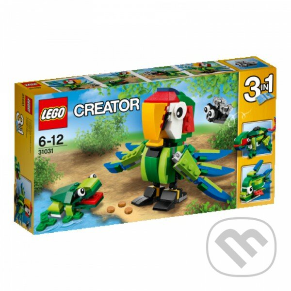 LEGO Creator 31031 Zvieratá z dažďového pralesa, LEGO, 2015