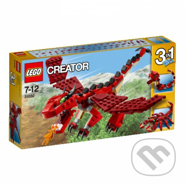 LEGO Creator 31032 Červené príšery, LEGO, 2015