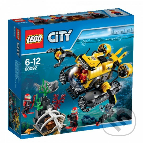 LEGO City 60092 Hlbinná ponorka, LEGO, 2015
