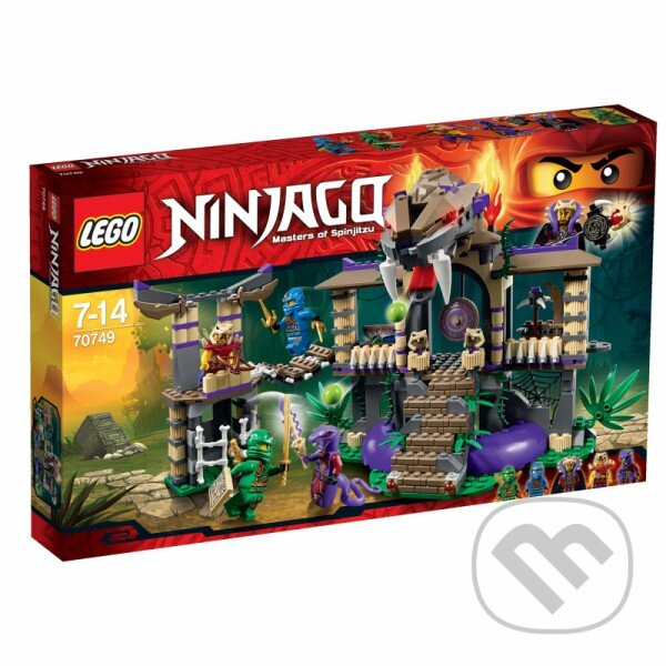 Společenská hra: LEGO Ninjago 70749 Vstup do Hadího chrámu (LEGO). LEGO, 2015 Společenská hra: LEGO Ninjago 70749 Vstup do Hadího chrámu (LEGO). LEGO, 2015