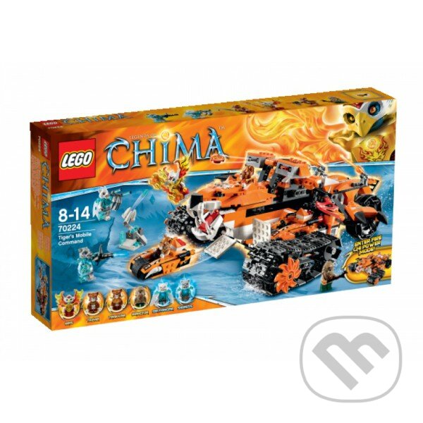 LEGO Chima70224 Tigerove mobilné veliteľstvo, LEGO, 2015