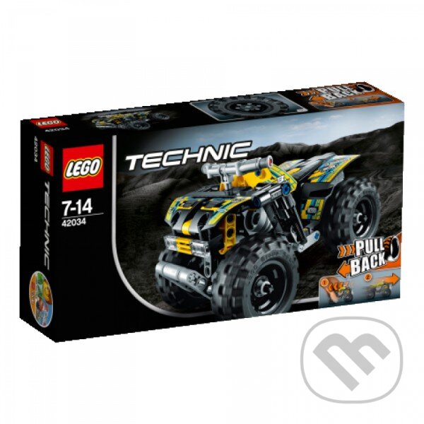 Společenská hra: LEGO Technic 42034 Čtyřkolka (LEGO). LEGO, 2015 Společenská hra: LEGO Technic 42034 Čtyřkolka (LEGO). LEGO, 2015
