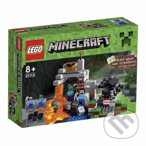 Společenská hra: LEGO Minecraft 21113 Jaskyňa (LEGO). LEGO, 2015 Společenská hra: LEGO Minecraft 21113 Jaskyňa (LEGO). LEGO, 2015